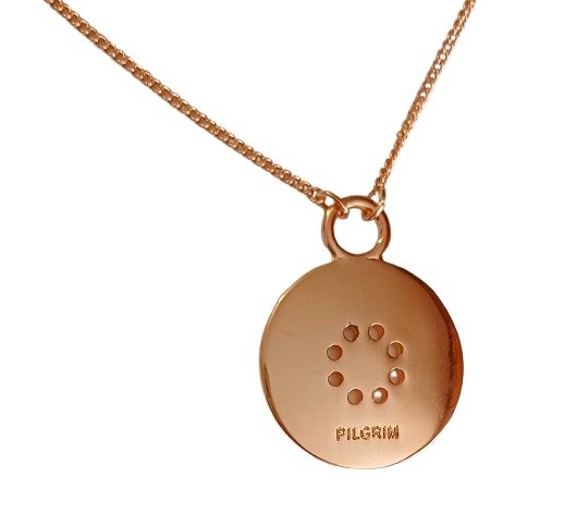 Łańcuszek PILGRIM Disc Magic Gold