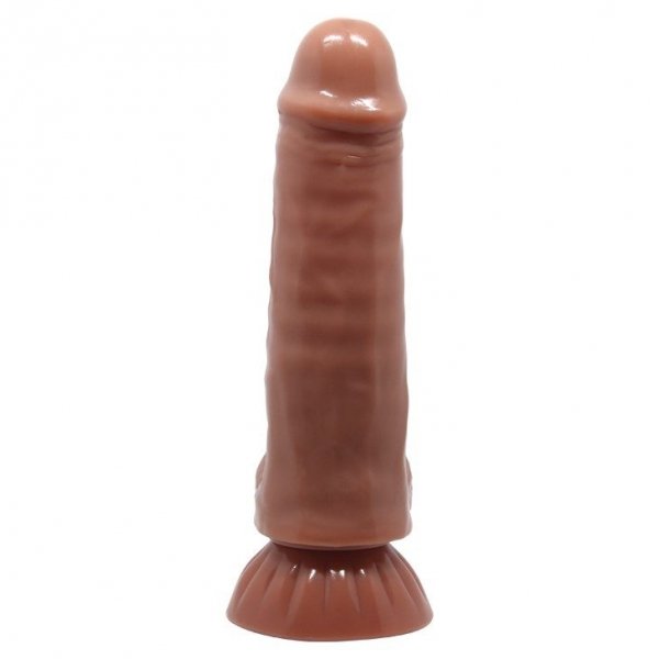 Beautiful Baron bardzo realistyczny latynoski penis na przyssawkę z jajami