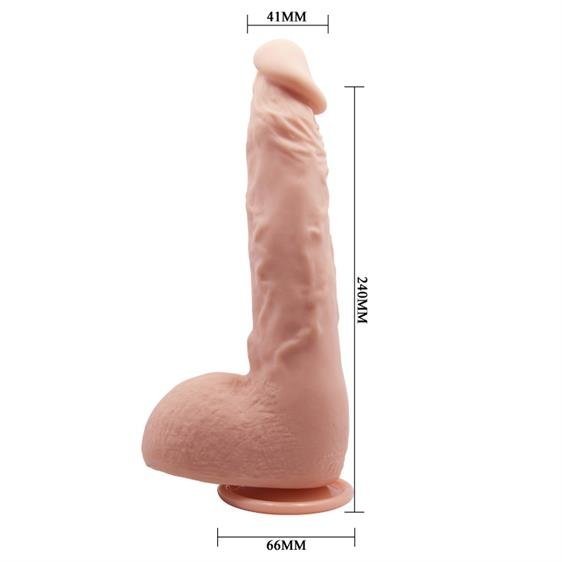 Beautiful Jason realistyczny penis na przyssawkę z jajami