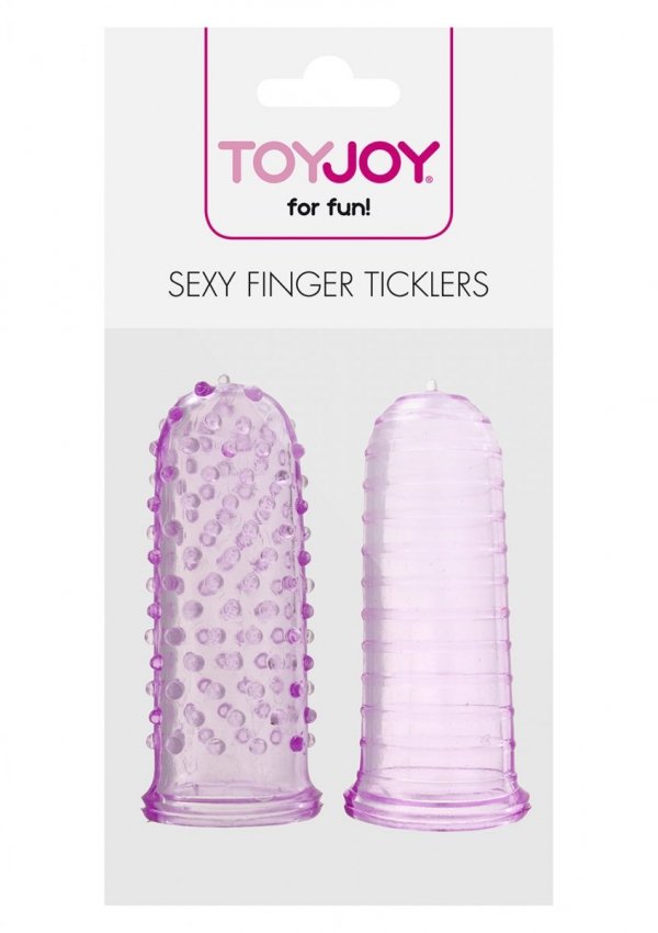 Nakładki na palec Sexy Finger Ticklers Purple opakowanie
