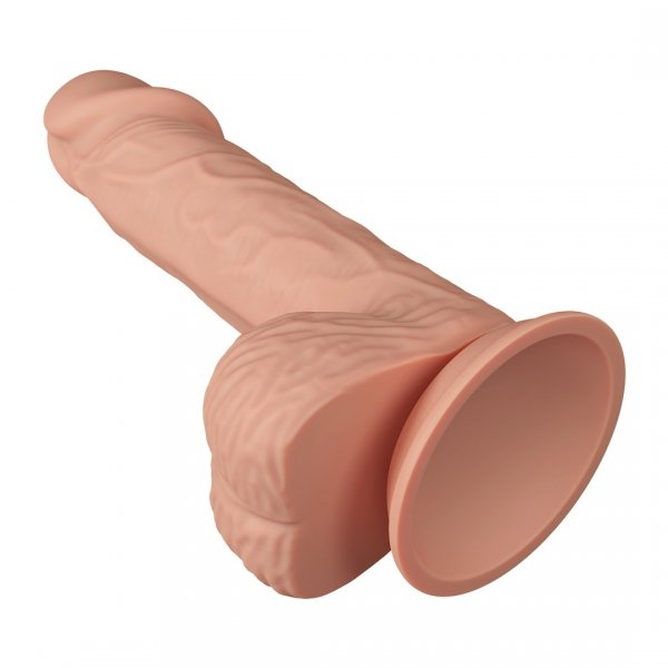 Beautiful Catoblepas bardzo realistyczny naturalny penis na przyssawkę z jajami