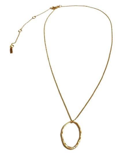 Łańcuszek-Naszyjnik-PILGRIM-Gold-Ellipse