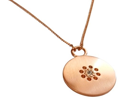 Łańcuszek PILGRIM Disc Magic Gold