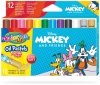Pastele olejne 12-kol. trójkątne Disney Kids Mickey Colorino, Patio