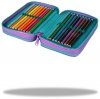 Piórnik potrójny z wyposażeniem Jumper 3 Gradient Blueberry CoolPack, Patio