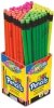 Ołówki okrągłe z gumką tuba neonowe Colorino Kids, Patio