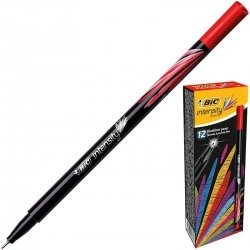 Cienkopis Intensity Fine 0,4mm czerwony, BiC