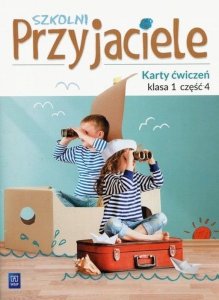 Szkolni Przyjaciele karty ćwiczeń klasa 1 część 4 edukacja wczesnoszkolna 171912