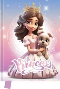 Pamiętnik Princess 80 kartek