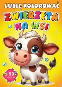 Zwierzęta na wsi. Lubię kolorować