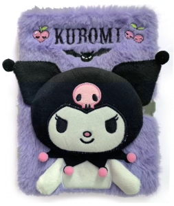 Pamiętnik pluszowy A5 3D Kuromi KU00010