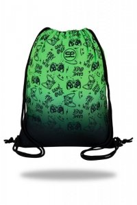 Worek na buty Coolpack First Game Over Gradient Green