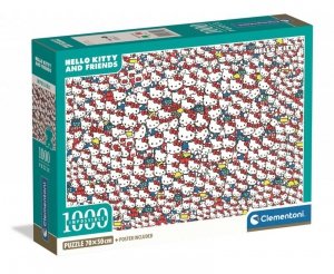 Puzzle 1000 Compact Impossible Hello Kitty 37119