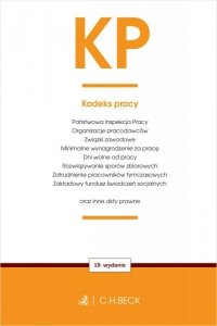 KP. Kodeks pracy oraz ustawy towarzyszące wyd. 19