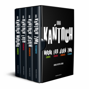 Pakiet Anna Kańtoch: Wiosna zaginionych / Lato utraconych / Jesień zapomnianych / Zima pożegnanych. Krystyna Lesińska. Tom 1-4