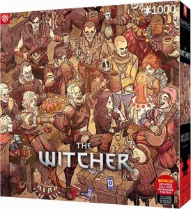 Puzzle 1000 Gaming The Witcher Wiedźmin Birthday
