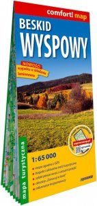 Beskid Wyspowy laminowana mapa turystyczna 1:65 000