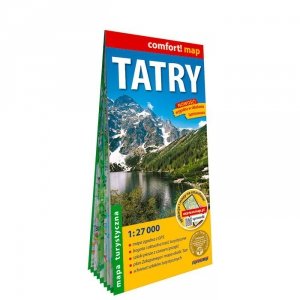 Tatry laminowana mapa turystyczna 1:27 000