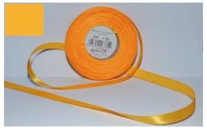 Wstążka satynowa bursztynowa 25 mm 32 mb. AX25-15, Aliga
