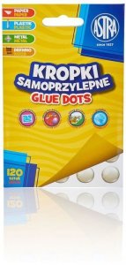 Kropki samoprzylepne Glue dots, Astra