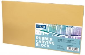 Blok do linorytu gumowy 280x150x7mm, Milan