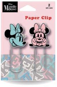 Klipy do papieru 2 szt. mix Minnie Mouse Disney Fashion, Patio