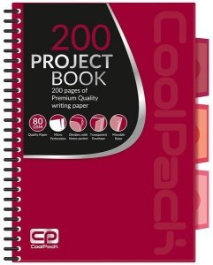 Kołonotes A5 red CoolPack, Patio