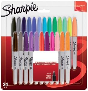 Markery Fine kpl  24-kol. Sharpie