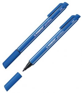Cienkopis PointMax 0.8mm 32 niebieski, Stabilo