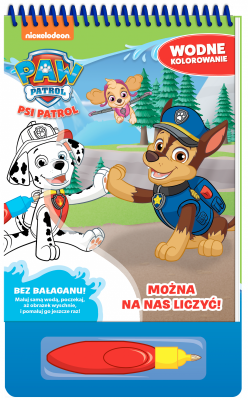 Można na nas liczyć. Psi Patrol. Wodne kolorowanie