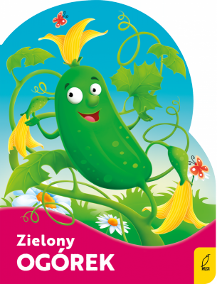 Zielony ogórek. Wykrojnik