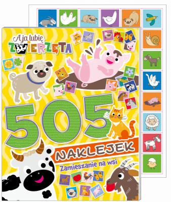 Zamieszanie na wsi. A ja lubię zwierzęta. 505 naklejek