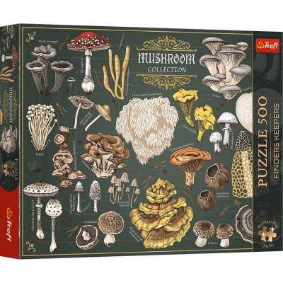 Puzzle 500 Trefl Premium Plus Finders Keepers Grzyby 37608