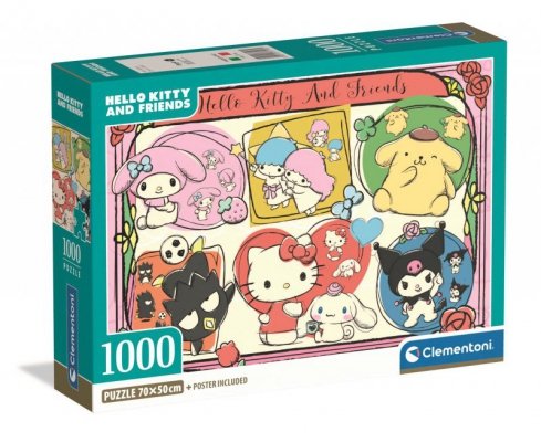 Puzzle 1000 Compact Hello Kitty 37118