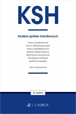 KSH. Kodeks spółek handlowych oraz ustawy towarzyszące wyd. 2026
