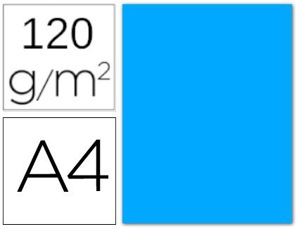 Karton A4 120 g/m2 Iris 21-Lazurowy, Canson