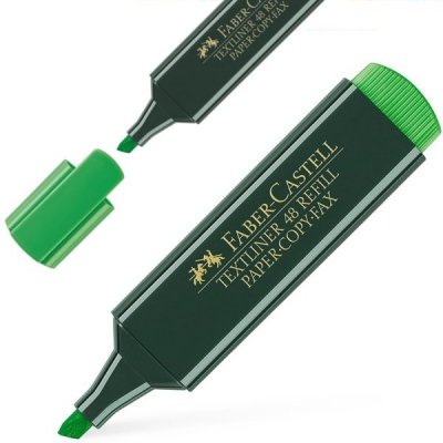 Zakreślacz Textliner 48 ziel., Faber-Castell