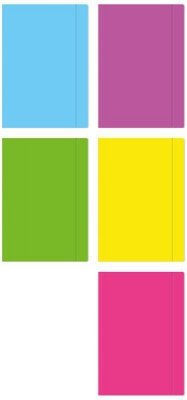 Teczka z gumką A3 fluo, Interdruk