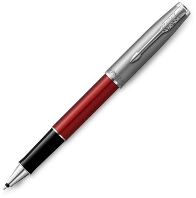 Pióro kulkowe Sonnet Essential Sand Blasted metal red Ct, Parker