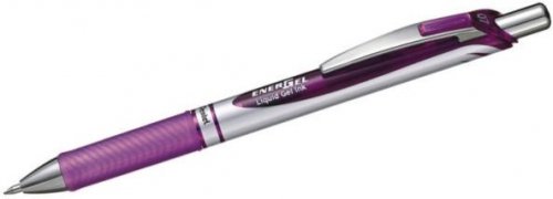 Pióro kulkowe EnerGel automat. 0.7 mm BL77-V fiolet, Pentel