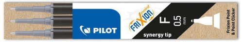 Wkłady wymazywalne do Frixion-Point 0.5mm czar. 3szt. BLS-FR5, Pilot