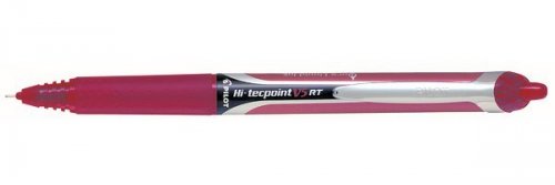 Pióro kulkowe aut. V5RT czerw.Hi-Tec., Pilot