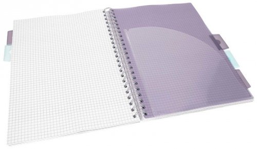 Kołonotes Project Book A4 100k 80g kratka Navy granatowy, Pukka Pad