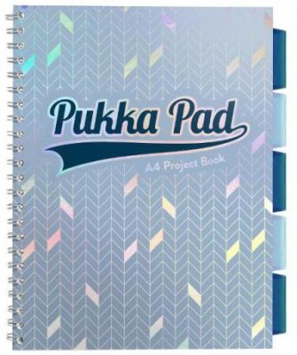 Kołonotes Project Book A4 kratka Glee jasnoniebieski, Pukka Pad