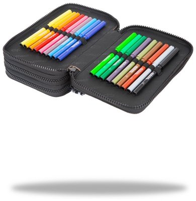 Piórnik potrójny z wyposażeniem Jumper 3 Big City CoolPack, Patio