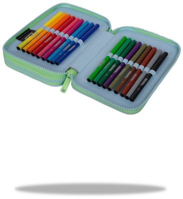 Piórnik podwójny z wyposażeniem Jumper 2 Gradient Mojito CoolPack, Patio