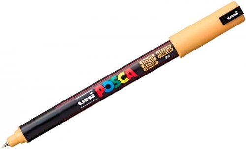 Marker pigmentowy Posca PC-1MR pastelowy morelowy, UNI