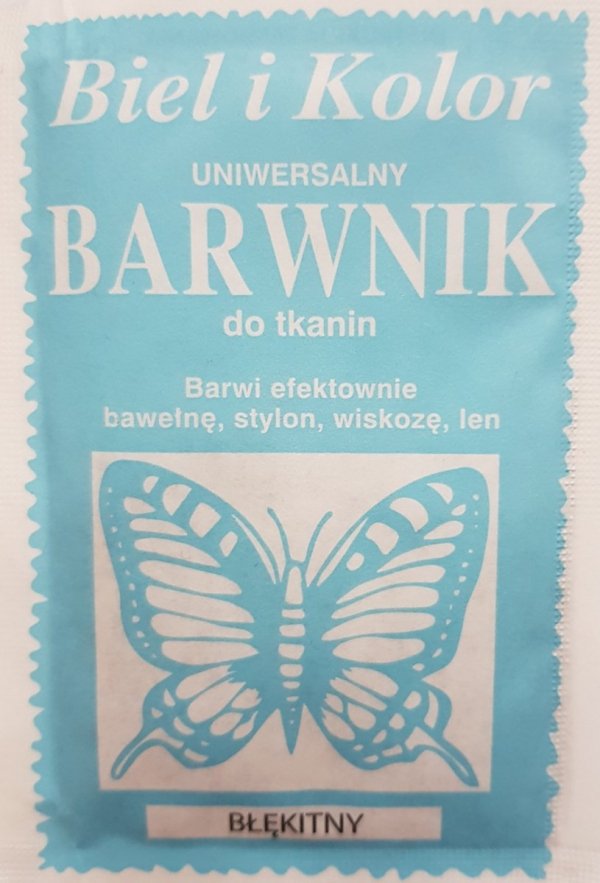 Barwnik - Biel i Kolor - błękitny