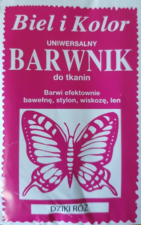 Barwnik - Biel i Kolor - dziki róż