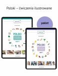 Polski – ćwiczenia ilustrowane (części 1 i 2) PAKIET [2 x E-BOOK PDF]